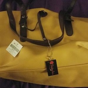 Large Yellow Handbag